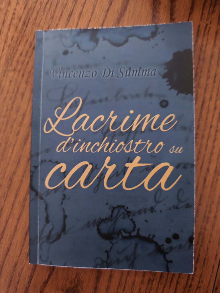 Lacrime d' inchiostro su carta